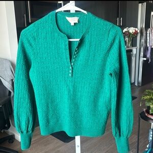 Sezane Zoe Sweater in Green | Size S